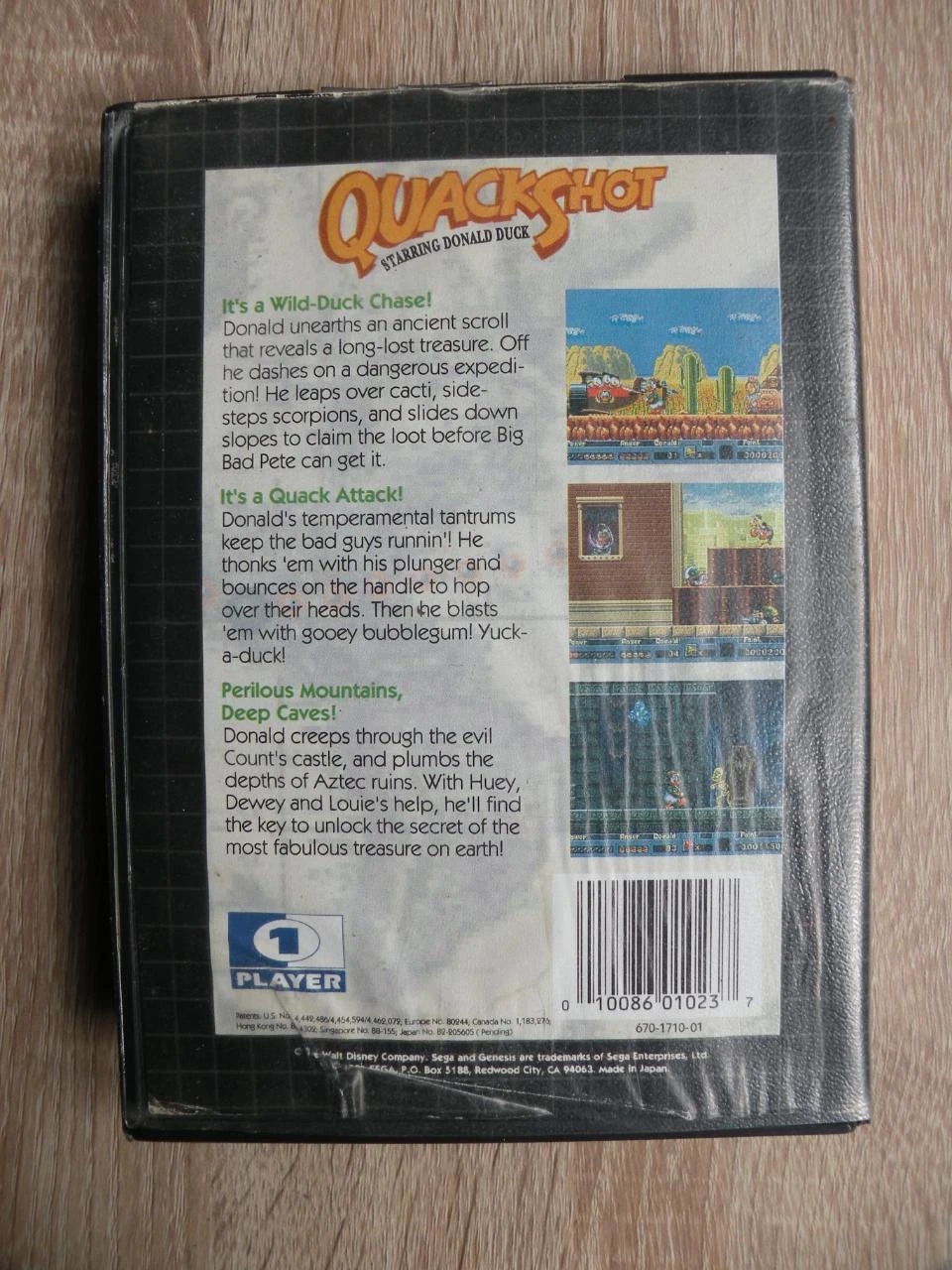 Jeu Megadrive Quackshot (MD) – photo 3